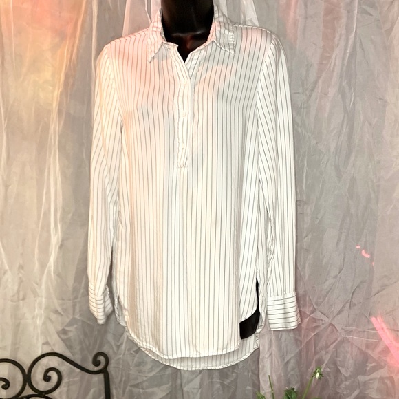 Striped Boyfriend Collar Shirt by “H&M”! - Picture 2 of 4